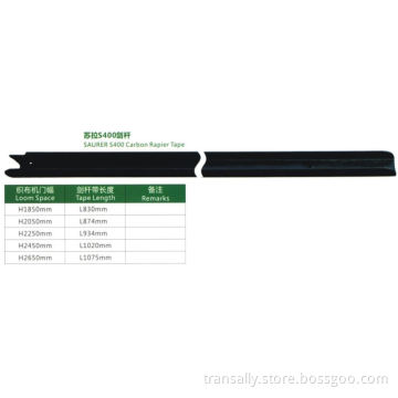 Saurer S400 Carbon Rapierband
